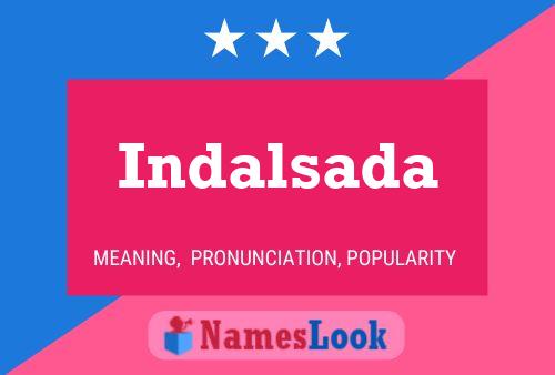 ملصق اسم Indalsada