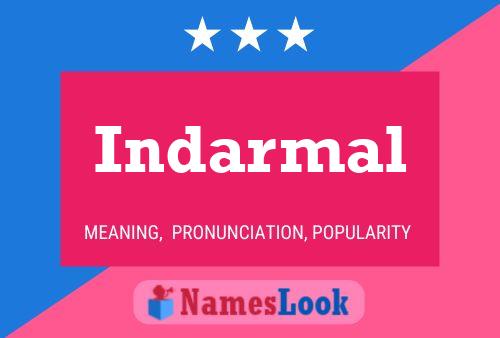 ملصق اسم Indarmal