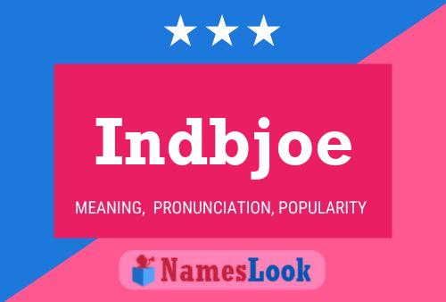 ملصق اسم Indbjoe