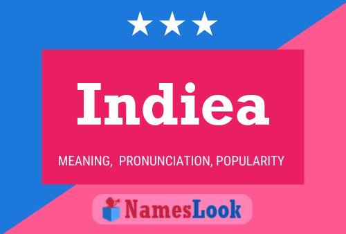 ملصق اسم Indiea