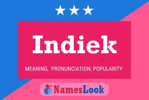 ملصق اسم Indiek