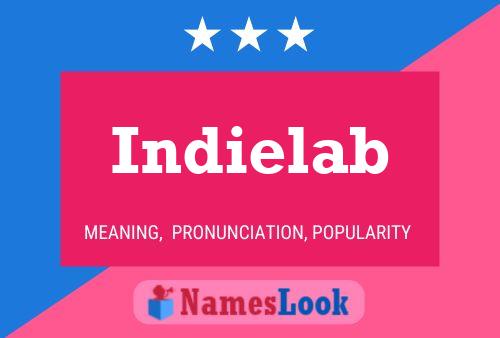 ملصق اسم Indielab