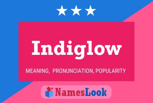 ملصق اسم Indiglow