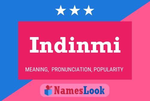 ملصق اسم Indinmi