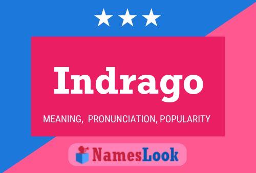 ملصق اسم Indrago