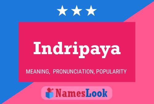 ملصق اسم Indripaya