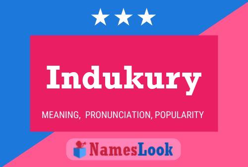 ملصق اسم Indukury