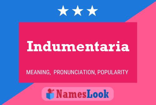 ملصق اسم Indumentaria