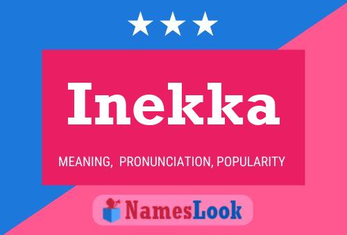 ملصق اسم Inekka