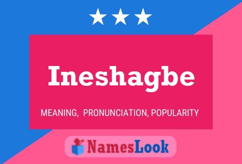 ملصق اسم Ineshagbe