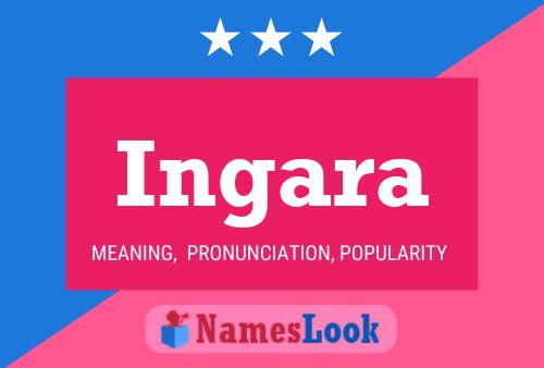 ملصق اسم Ingara