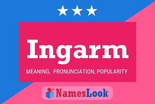 ملصق اسم Ingarm