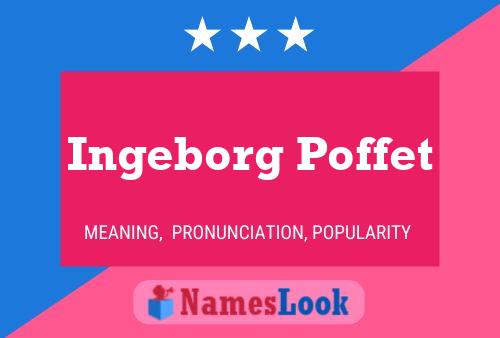 ملصق اسم Ingeborg Poffet