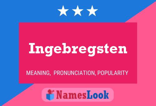 ملصق اسم Ingebregsten