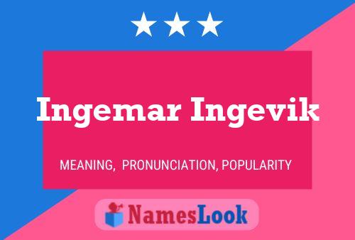 ملصق اسم Ingemar Ingevik