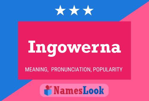 ملصق اسم Ingowerna