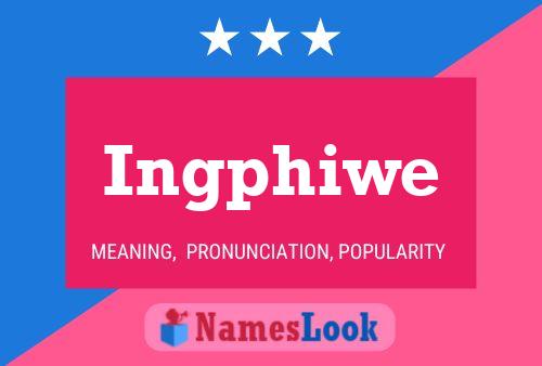 ملصق اسم Ingphiwe