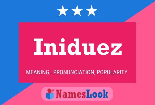 ملصق اسم Iniduez