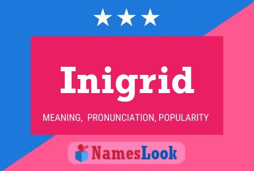 ملصق اسم Inigrid