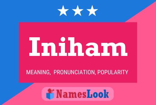 ملصق اسم Iniham