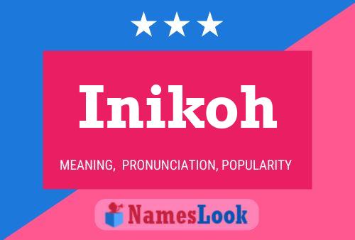 ملصق اسم Inikoh