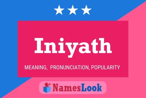 ملصق اسم Iniyath