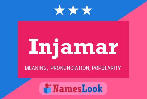 ملصق اسم Injamar