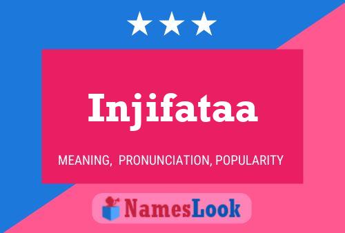 ملصق اسم Injifataa