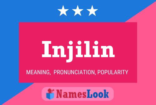 ملصق اسم Injilin