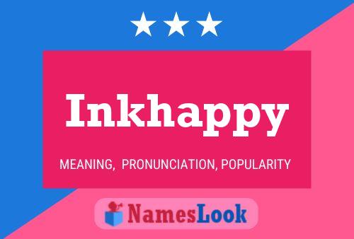 ملصق اسم Inkhappy