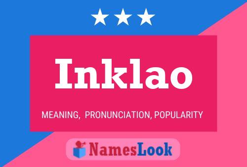 ملصق اسم Inklao