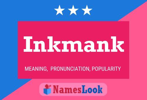 ملصق اسم Inkmank