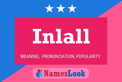 ملصق اسم Inlall