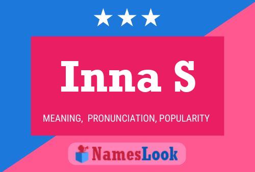 ملصق اسم Inna S