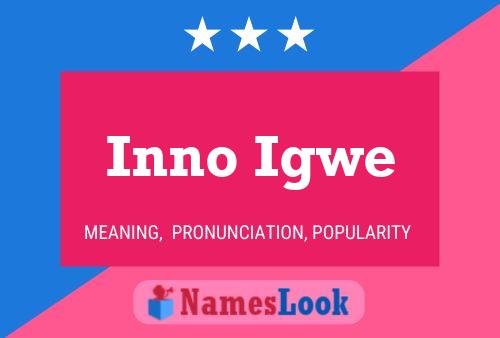 ملصق اسم Inno Igwe