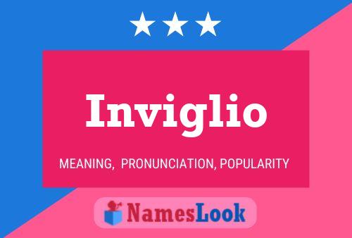 ملصق اسم Inviglio