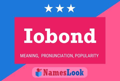 ملصق اسم Iobond