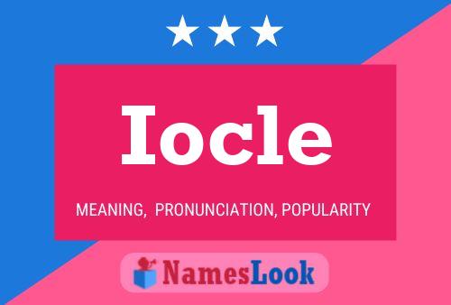 ملصق اسم Iocle