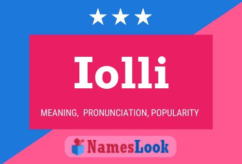 ملصق اسم Iolli