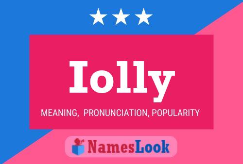 ملصق اسم Iolly