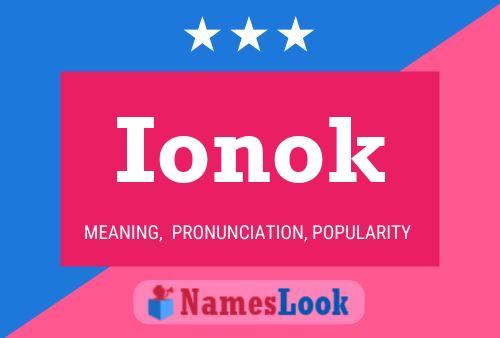 ملصق اسم Ionok