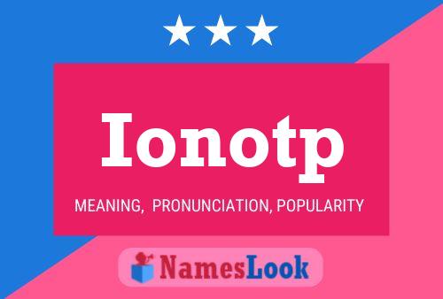 ملصق اسم Ionotp