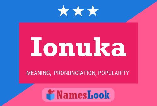 ملصق اسم Ionuka