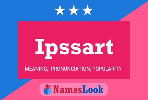 ملصق اسم Ipssart