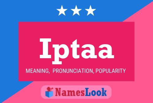 ملصق اسم Iptaa