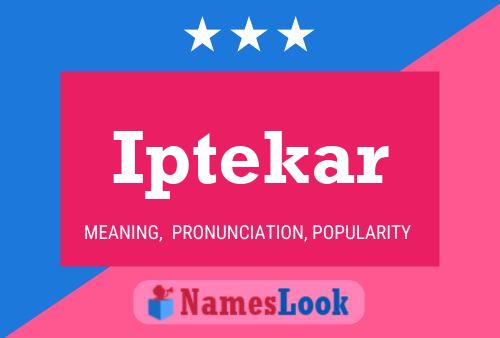 ملصق اسم Iptekar