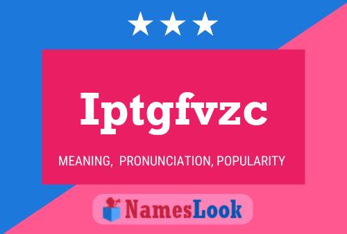 ملصق اسم Iptgfvzc