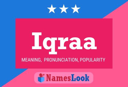 ملصق اسم Iqraa