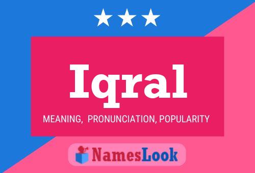 ملصق اسم Iqral