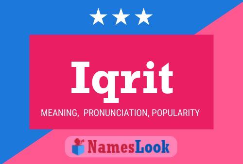 ملصق اسم Iqrit